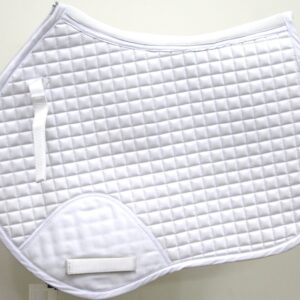 White Saddle Pad