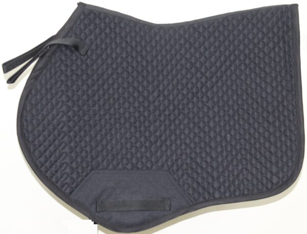 Black Saddle Pad