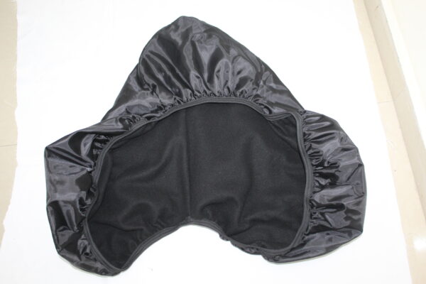 Black Saddle Cover + Printing - Image 2