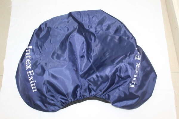Navy Saddle Cover + Printing - Image 2