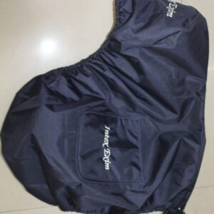 Navy Saddle Cover + Embroidery