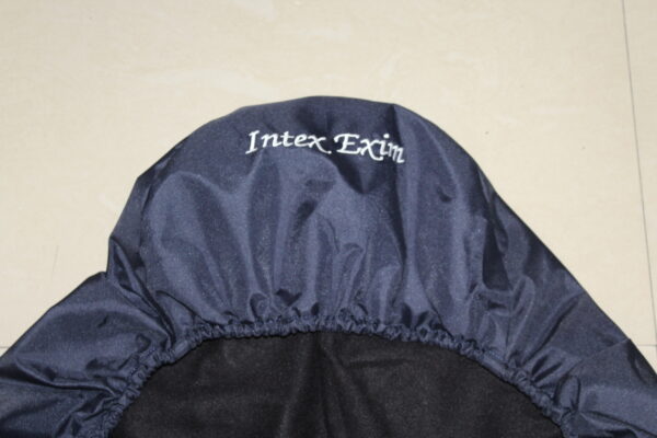 Navy Saddle Cover + Embroidery - Image 2