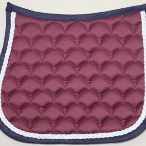 Burgundy Saddle Pad