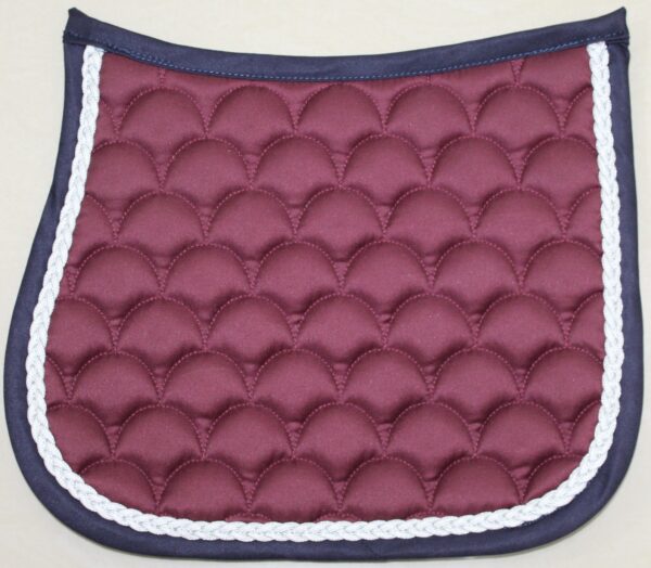 Burgundy Saddle Pad